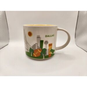 Starbucks Dallas You Are Here Series Collection 14oz Coffee Tea Mug Cup